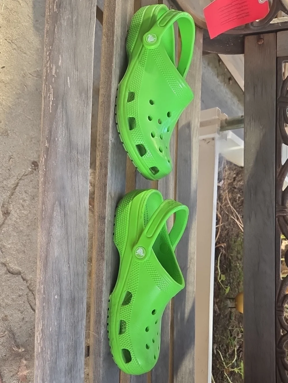 Slime Green Kids Crocs